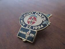Pin ATLANTA 1996 COCA-COLA Olympia Sponsor Always Logo 600 days to go OLYMPICS