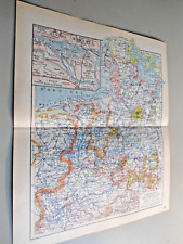 Alte Landkarte 1929 Nord-