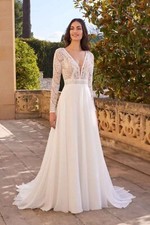 Sommer Boho A-Linie Brautkleid