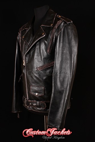 Herren lederjacke brando live - herren,
