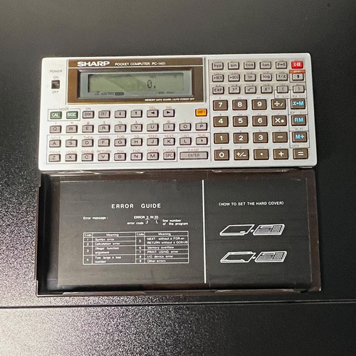 Sharp pocket computer 1401 - computer, pc-1401