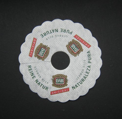 Dab pilsdeckchen coaster - dab, beer