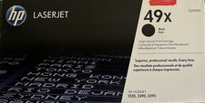 1xToner Original HP Toner 49X Q5949XD schwarz für LaserJet 1320 3390 3392