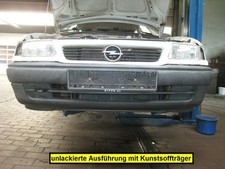 Stoßfänger / Stoßstange Vorne Opel Astra Caravan F Farbe casablanca-weiß Kombi