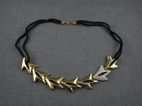 Collier mit kordelkette von - collier,