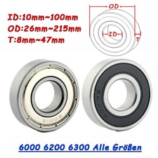 Rillenkugellager Geschirmte