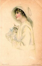 Künstler AK von Alice Luella Fidler - American Girl no. 31