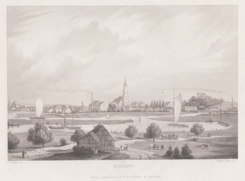 Rathenow havel gesamtansicht - rathenow,