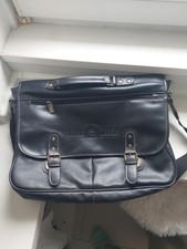 Ledertasche Herren Aktentasche schwsrz Leder Schulter Laptoptasche Umhängetasche