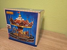 Lemax Karussell Santa mit Beleuchtung und Musik  Fast NEU siehe Fotos und Video