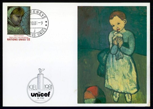 Uno karte 1981 unicef - un,