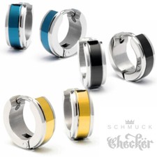 Mini Klapp-Creolen Ohrringe