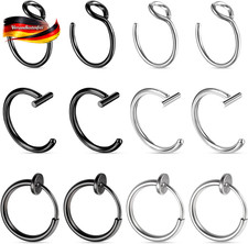 Nasenpiercing Set mit 12