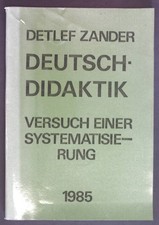 Deutschdidaktik versuch einer - versuch,