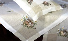 Tischdecke Ostern Rustikal