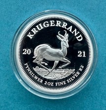  2 Oz  Silber Krügerrand 2021