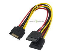 D-S SATA 1 auf 2  Strom Kabel