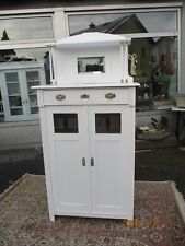 Jugendstil Vertiko um 1900 in weiß