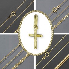 Kreuz Anhänger / Kette 38 40