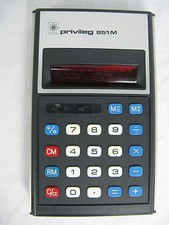 Rare 70´s vintage calculator