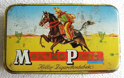 Alte blechdose tabakdose - alte,