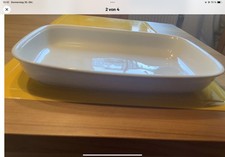 Thomas " TREND  WEISS " Auflaufform / 38,5 x 29,5 x 6 cm, Ofenform, Lasagne?