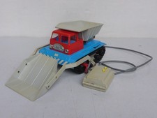 altes Fernlenkauto Raupe