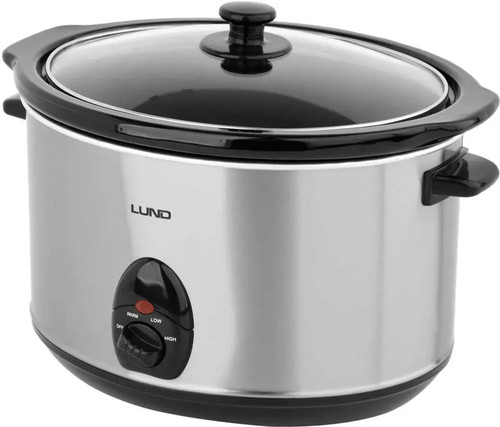 Lund slow cooker 6l - slow, 5,6l