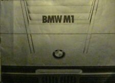 * BMW M1 M 1   Prospekt