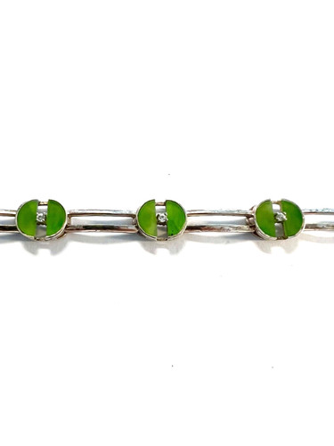 Armband grüner onyx und - armband,