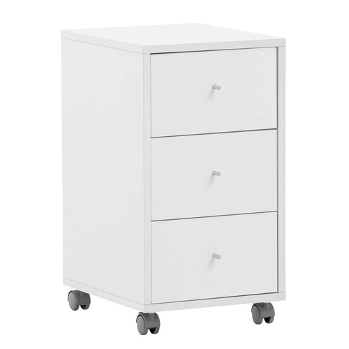 Rollcontainer perlweiß 3 - rollcontainer,