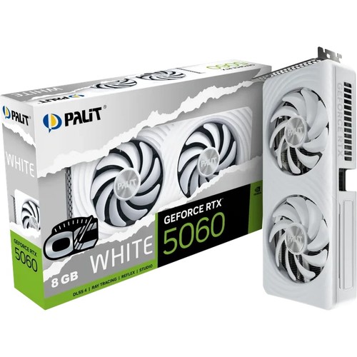 Palit geforce rtx 5060 - geforce, white