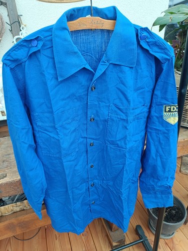 Original fdj hemd bluse ddr - original,