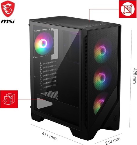 Msi mag forge 120a - forge, airflow