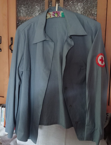 Ddr damen uniform drk bluse - ddr,