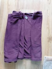 Hoppediz Elastisches Baby Tragetuch (2-9Kg) 5,40x0,50 m,Bio Baumwolle, Aubergine