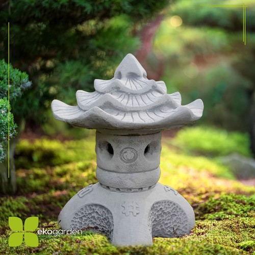 Japanische steinlaterne pagode - japanische,