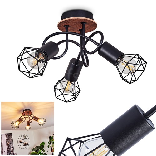 Holz schwarz decken - decken, lampe