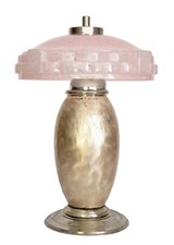 Unikat Art Deco Lampe