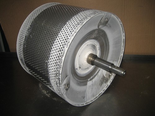 Edelstahl trommel mit welle - edelstahl,