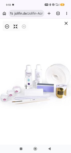 Acryl set neu - acryl-set,