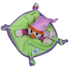 Simba Simba Baby, bunter Clown Schmusetuch 20x20cm Gebraucht Clown