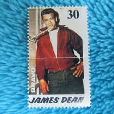 James Dean   Briefmarke    Stamp BRAVO