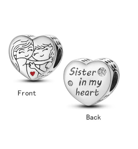 Charm anhänger schwester - charm,