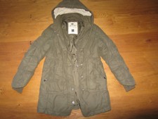 JET LAG Winter Damen Parka lange Jacke Gr. M mit Kapuze / Fell
