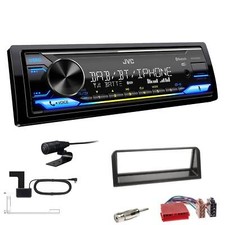 JVC DAB+ Bluetooth USB inkl. Antenne Autoradio für Peugeot 106 1991-2003