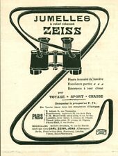 Reklame altes Zeiss Fernglas