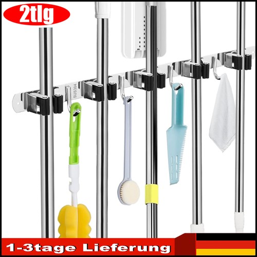 Edelstahl gerätehalter - 2x,