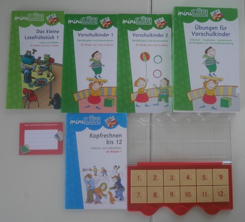 Mini lük komplettset - komplettset, Übungen