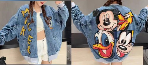 Mickey mouse jeansjacke - mouse,